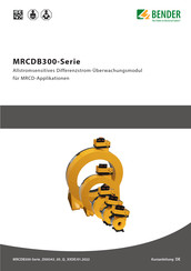 Bender MRCDB300-Serie Kurzanleitung