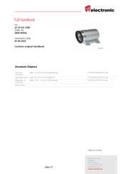 TR-Electronic 2600-00502 Montageanleitung