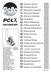 Belle Group PCL X 400 Bedienungshandbuch