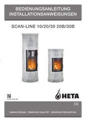 Heta Scan-Line 20 Bedienungsanleitung, Installationsanweisungen
