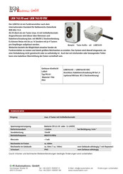 LKM ELECTRONIC LKM763/IO Bedienungsanleitung