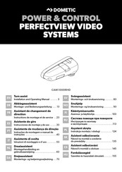 Dometic POWER & CONTROL PERFECTVIEW CAM1000RHD Montage- Und Bedienungsanleitung