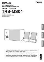 Yamaha TRS-MS04 Bedienungsanleitung