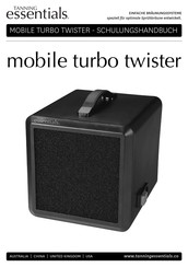 tanning essentials Portable Turbo Twister Schulungshandbuch