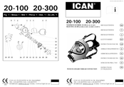 ICAN FULL FACE 20-100 Gebrauchsanweisung