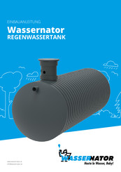 Wassernator 121045025 Einbauanleitung