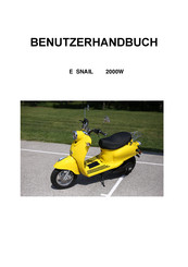 WERNER & HOLZHEY E SNAIL 2000W Benutzerhandbuch