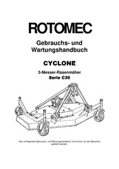 Rotomec CYCLONE C30 Serie Gebrauchs- Und Wartungshandbuch