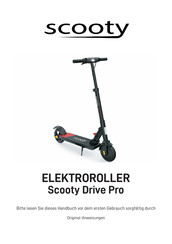 Scooty Drive Pro Handbuch