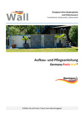 Germany-Pools Wall Aufbau- Und Pflegeanleitung