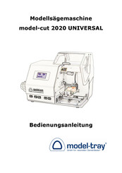 model-tray model-cut 2020 UNIVERSAL Bedienungsanleitung