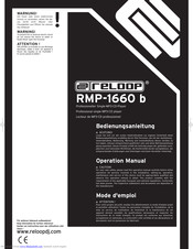 Reloop RMP-1660 USB Bedienungsanleitung