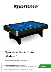 Sportime Galant Aufbauanleitung