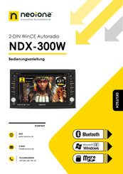neotone NDX-300W Bedienungsanleitung
