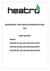 Heatro 55 Bedienungs- Und Installationsanleitung