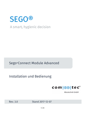 Comcotec SegoConnect Module Advanced Installation Und Bedienung