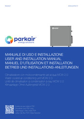 Parkair Energy Solutions AQUA REVOLUTION PRK-MCW-12S Betriebs Und Installationsanleitung