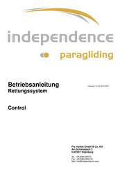 Independence paragliding Control Betriebsanleitung