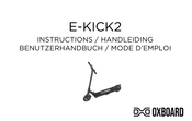 Oxboard E-KICK2 Benutzerhandbuch