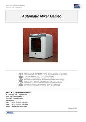 Tinting FAST & FLUID Galileo Bedienungsanleitung