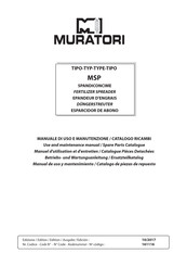 MURATORI MSP 150 Betriebs- Und Wartungsanleitung