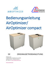 Schönhammer AirOptimizer Bedienungsanleitung