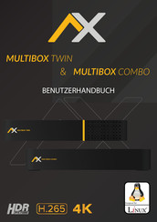AX TECHNOLOGY MULTIBOX TWIN Benutzerhandbuch