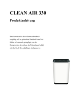 SaLuTech CLEAN AIR 330 Produktanleitung