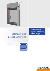 Lakal Design Montage- Und Betriebsanleitung