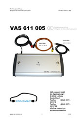 CAR-connect VAS 611 005 Bedienungsanleitung