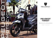 Peugeot Motocycles TWEET Bedienungsanleitung