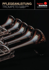 Yamaha B-Trompete XENO YTR-8335RG 02 Pflegeanleitung