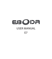 EBODA E7 Bedienungsanleitung