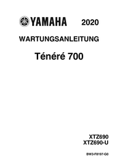 Yamaha XTZ690-U Wartungsanleitung