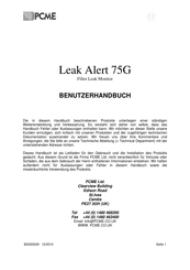 PCME Leak Alert 75G Benutzerhandbuch
