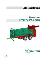 FARMTECH MEGAFEX 2200 Betriebsanleitung