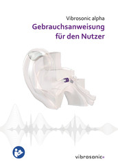 Vibrosonic alpha Gebrauchsanweisung