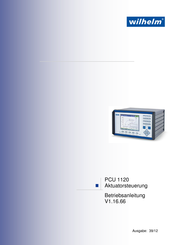 wilhelm PCU 1120 Betriebsanleitung