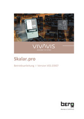 VIVAVIS Skalar.pro Betriebsanleitung