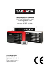 Sarmatia GH Serie Montage-, Gebrauchs- Und Wartungsanleitung