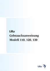 Lifta 120 Gebrauchsanweisung