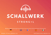 SCHALLWERK STRONG+ L Bedienungsanleitung
