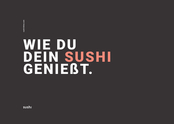 sushi California Roll C1+ Montage- Und Bedienungsanleitung