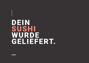 sushi Maki M1 Montage- Und Bedienungsanleitung