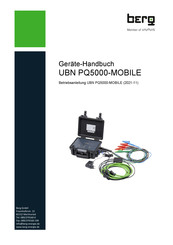 VIVAVIS berg UBN PQ5000-MOBILE Gerätehandbuch