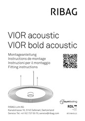 RIBAG VIOR acoustic Montageanleitung