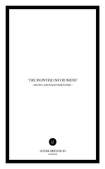 Lunar Artefacts Pointer Instruments Classic Benutzerhandbuch