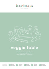 beeloom veggie table Handbuch Des Benutzers