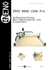 NENO-CNC NENO LEAD Pro Bedienungsanleitung