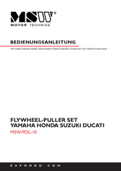 MSW Motor Technics MSW-POL-10 Bedienungsanleitung